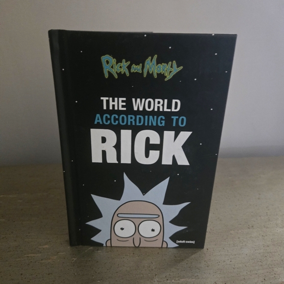 Other - 5 for $25 Rick and Morty 'The World According to Rick' Book Cartoon Adult TV